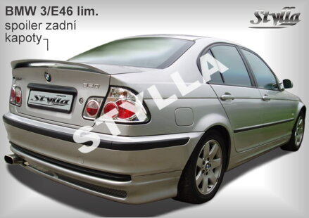 Spojler kapoty Stylla - BMW 3 (E46) Sedan 1998-2005 (B1L)