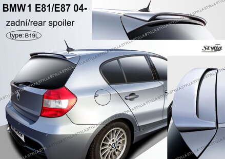Spojler dverí horný Stylla - BMW 1 (E81,E87) 2004-2011