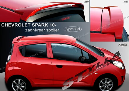 Spojler dverí horný Stylla - Chevrolet Spark 2010-2015