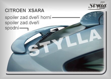Spojler dverí horný Stylla - Citroen Xsara 1997-2005