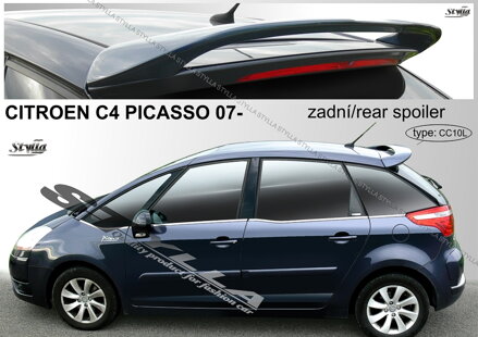 Spojler dverí horný Stylla - Citroen C4 Picasso 2006-2013