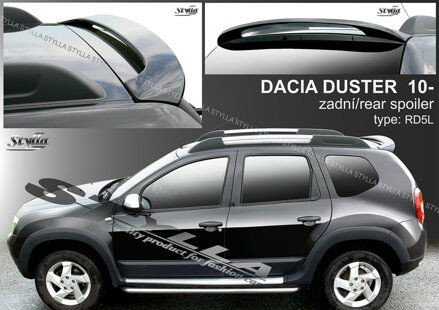 Spojler dverí horný Stylla - Dacia Duster 2010-2018
