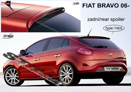 Spojler dverí horný Stylla - Fiat Bravo 2007-2014