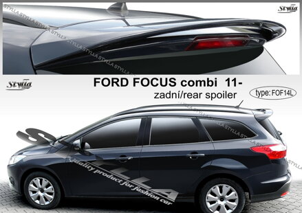 Spojler dverí horný Stylla - Ford Focus Combi, od r.2011