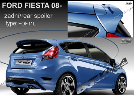 Spojler dverí horný Stylla - Ford Fiesta 2008-2017