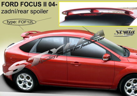 Spojler dverí horný Stylla - Ford Focus Htb 2005-2011 (FOF12L)
