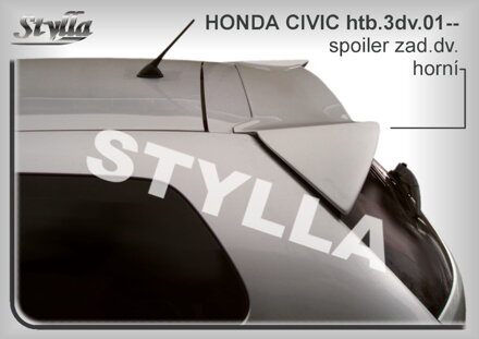 Spojler dverí horný Stylla - Honda Civic Htb 3-dvere 2001-2006