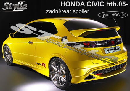 Spojler dverí Stylla - Honda Civic Htb 2006-2012