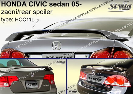 Spojler kapoty Stylla - Honda Civic Sedan 2006-2012 (HOC11L)