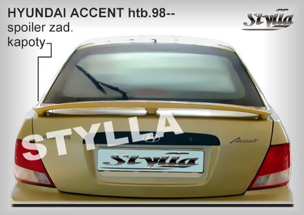 Spojler kapoty Stylla - Hyundai Accent Htb 1998-1999