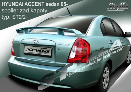 Spojler kapoty Stylla - Hyundai Accent Sedan 2005-2011