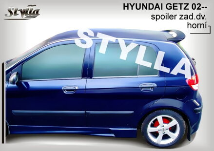 Spojler dverí horný Stylla - Hyundai Getz 2002-2008
