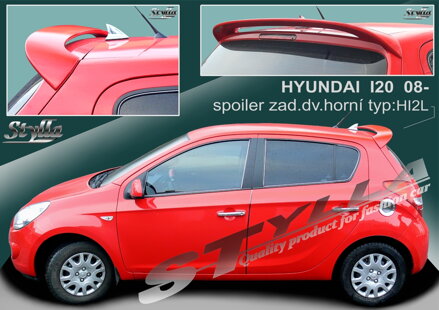 Spojler dverí horný Stylla - Hyundai i20, od r.2008