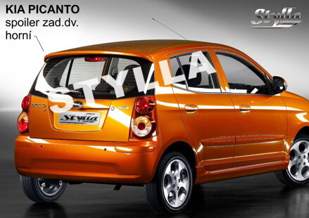 Spojler dverí horný Stylla - Kia Picanto 2004-2011