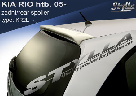 Spojler dverí horný Stylla - Kia Rio Htb 2005-2011