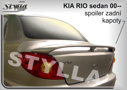 Spojler kapoty Stylla - Kia Rio Sedan 2000-2005