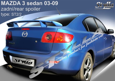 Spojler kapoty Stylla - Mazda 3 Sedan 2003-2009 (ST2/2)
