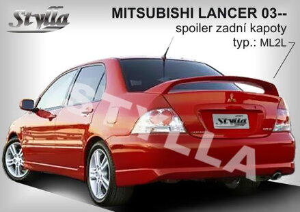 Spojler kapoty Stylla - Mitsubishi Lancer Sedan 2003-2008 (ML2L)