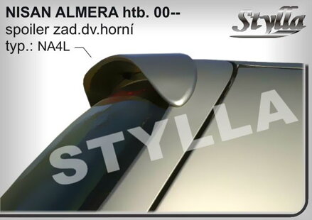 Spojler dverí horný Stylla - Nissan Almera Htb 2000-2006 (NA4L)