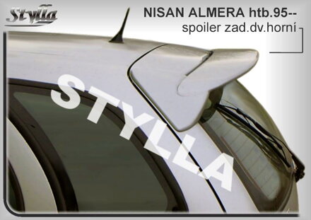 Spojler dverí horný Stylla - Nissan Almera Htb 1995-2000