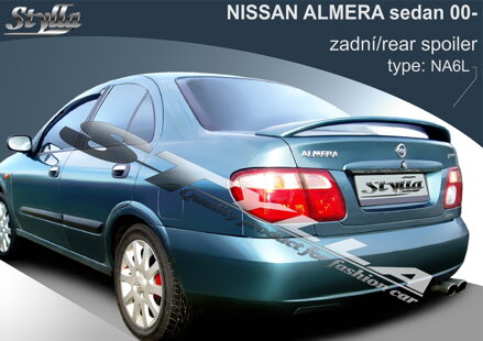 Spojler kapoty Stylla - Nissan Almera Sedan 2000-2006 (NA6L)