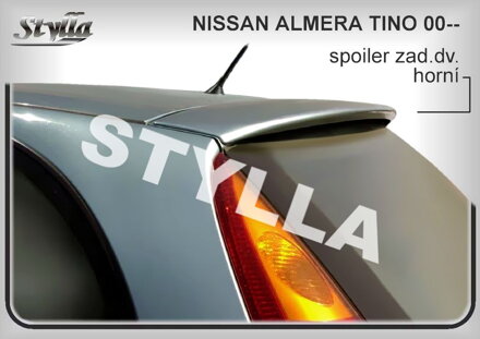 Spojler dverí horný Stylla - Nissan Almera Tino 2000-2006