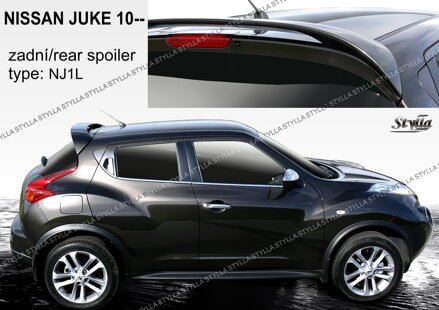 Spojler dverí horný Stylla - Nissan Juke od 2010