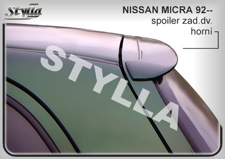 Spojler dverí horný Stylla - Nissan Micra 1992-2002