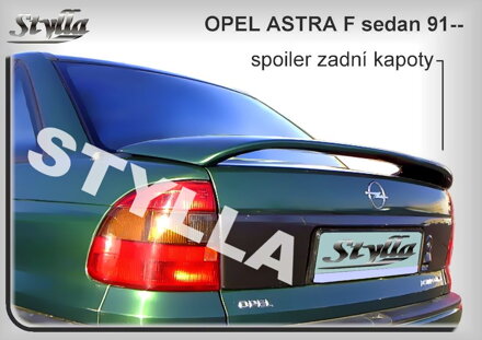 Spojler kapoty Stylla - Opel Astra F Sedan 1991-2002