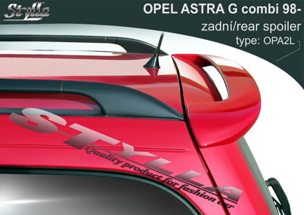 Spojler dverí horný Stylla - Opel Astra G Combi 1998-2010
