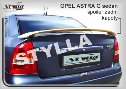Spojler kapoty Stylla - Opel Astra G Sedan 1998-2010