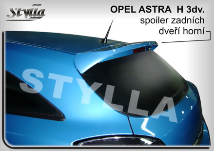 Spojler dverí horný Stylla - Opel Astra H 3-dvere 2004-2014