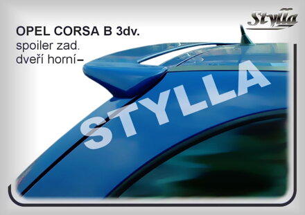 Spojler dverí horný Stylla - Opel Corsa B 3-dverová 1993-2000