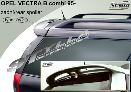 Spojler dverí horný Stylla - Opel Vectra B Combi 1996-2003