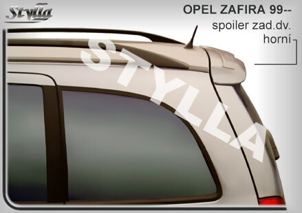 Spojler dverí horný Stylla - Opel Zafira A 1999-2005