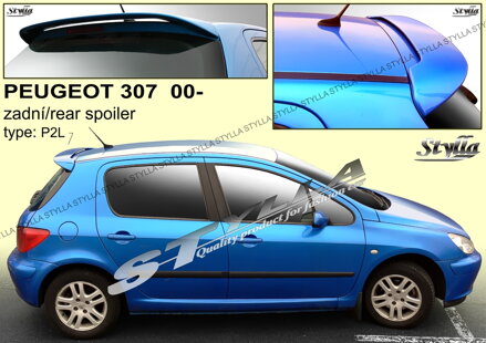 Spojler dverí horný Stylla - Peugeot 307 Htb 2001-2008