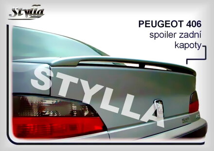 Spojler kapoty Stylla - Peugeot 406 Sedan 1995-2004 (P4L)