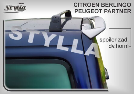 Spojler dverí horný Stylla - Peugeot Partner 1996-2008