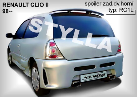 Spojler dverí horný Stylla - Renault Clio II 1998-2005