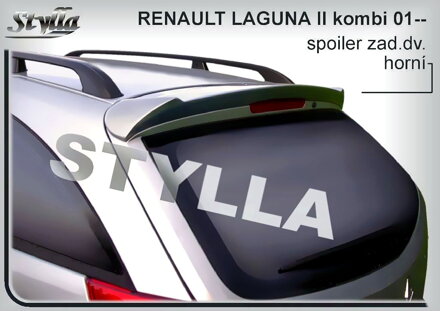Spojler dverí horný Stylla - Renault Laguna Combi 2001-2007 Bez vyklápacieho okna