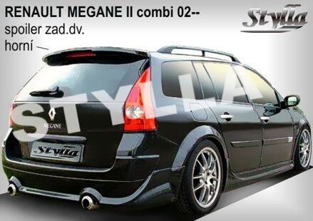 Spojler dverí horný Stylla - Renault Megane Combi 2002-2009