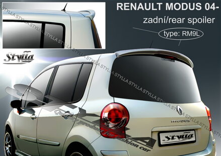 Spojler dverí horný Stylla - Renault Modus 2004-2012