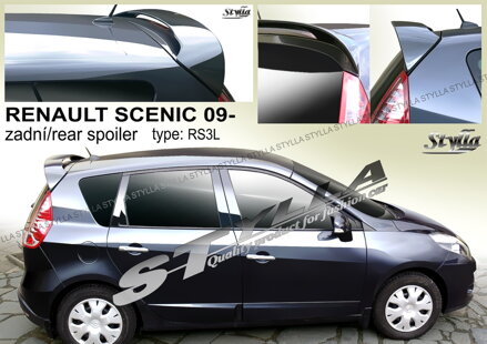 Spojler dverí horný Stylla - Renault Scenic 2009-2016