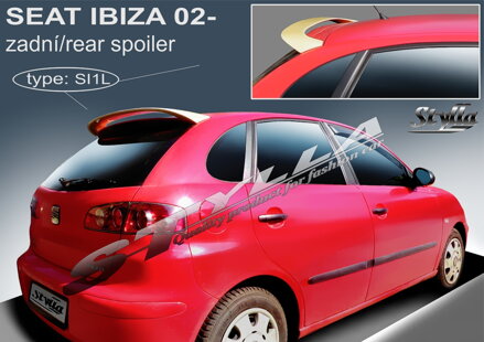 Spojler dverí horný Stylla - Seat Ibiza 2002-2008