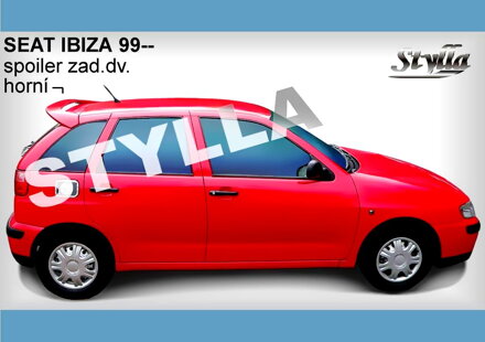 Spojler dverí horný Stylla - Seat Ibiza 1999-2002