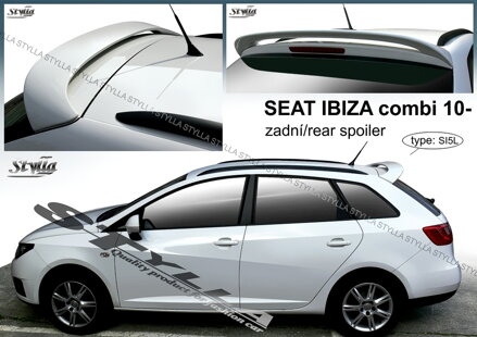 Spojler dverí horný Stylla - Seat Ibiza Combi 2010-2017