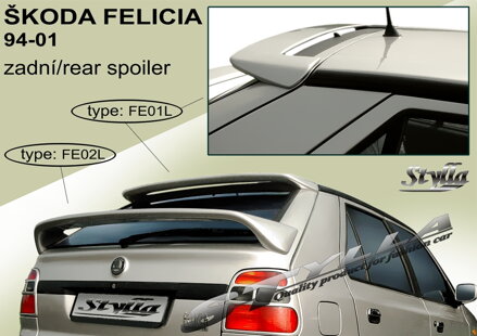 Spojler dverí horný Stylla - Škoda Felicia 1994-2001 (FE01L)