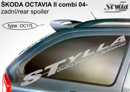 Spojler dverí horný Stylla - Škoda Octavia II Combi 2004-2013