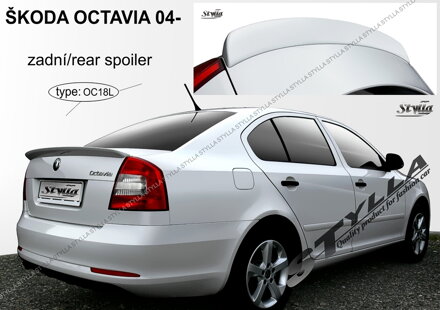 Spojler kapoty Stylla - Škoda Octavia II Liftback 2004-2013 (OC18L)