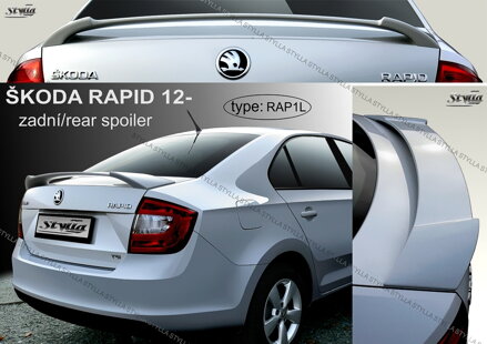 Spojler kapoty Stylla - Škoda Rapid od 2012 (RAP1L)
